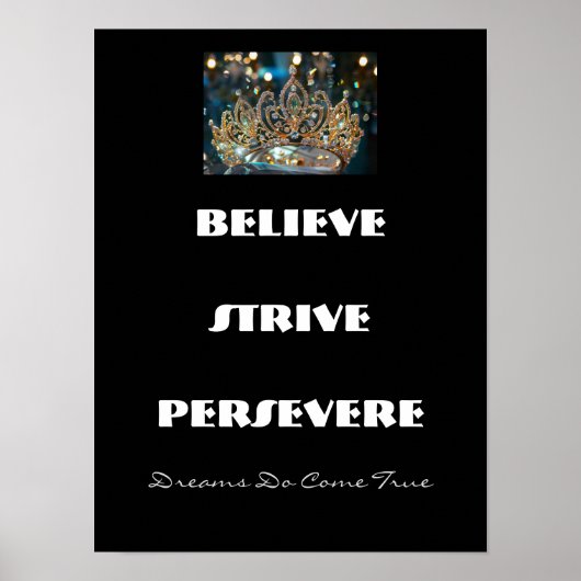 Pageant Kroon Poster (Voorkant)