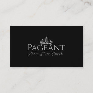 Pageant logo Valerie Visitekaartje
