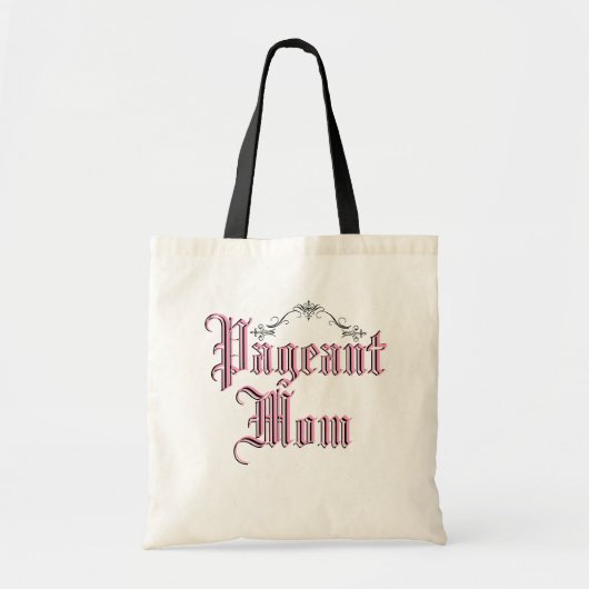 Pageant mama tote bag (Voorkant)