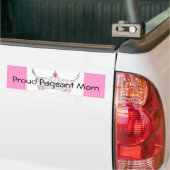 PAGEANT MOM-Bumpersticker - Gepersonaliseerd Bumpersticker (Op Truck)