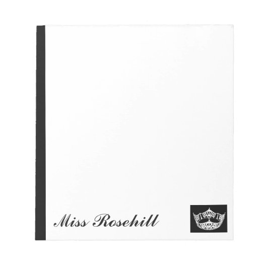 Pageant Note Pad Notitieblok (Voorkant)