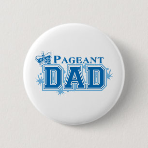 Pageant papa ronde button 5,7 cm