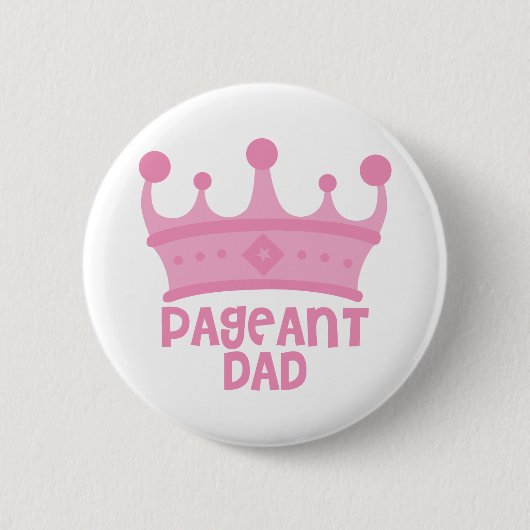 Pageant papa ronde button 5,7 cm (Voorkant)