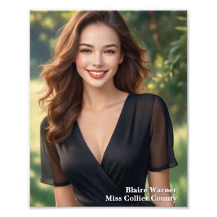 Pageant Photo 8x10 Concours Photogénique Imprimer