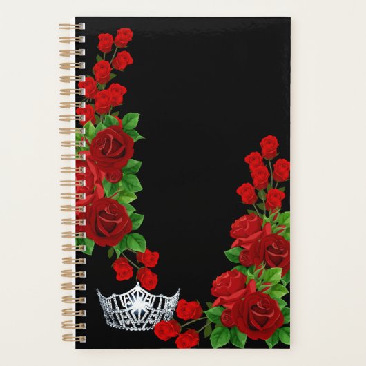 Pageant Planner de la Couronne et Rose (Devant)