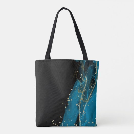 Pageant Portrait Turquoise Dreams Tote Draagtas (Achterkant)