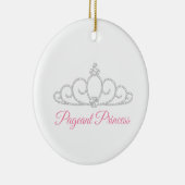 Pageant Princess Keramisch Ornament (Rechts)
