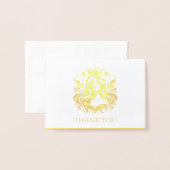 Pageant Queen Dank u kaart (Voorkant met envelop)