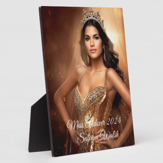 Pageant Queen Plaque (Côté)