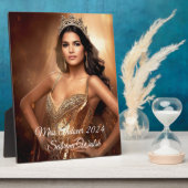 Pageant Queen Plaque (Côté)