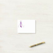 Pageant Queen Post-it-Notes Post-it® Notes (Op bureau)