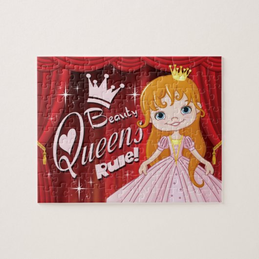 Pageant Queen puzzle (Horizontal)