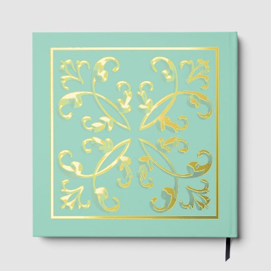 Pageant Real Foil Fairytale Scrolls Scrapbook (Verso)