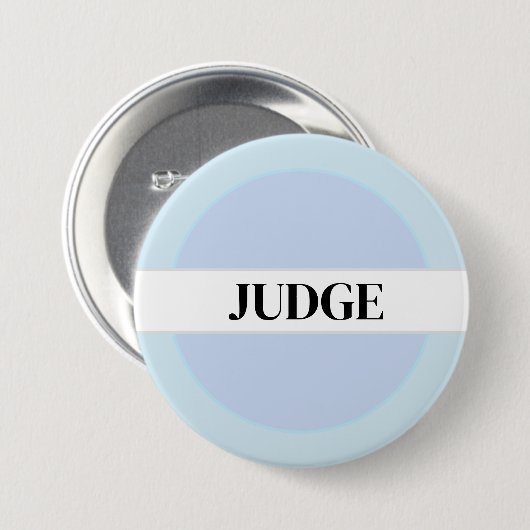 Pageant rechter Pin Ronde Button 7,6 Cm (Voorkant /achterkant)