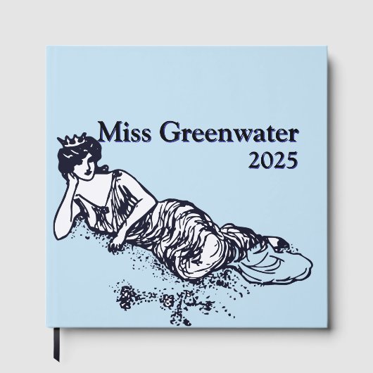 Pageant Scrapbook Book-Retro Queen Gastenboek (Voorkant)