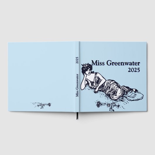 Pageant Scrapbook Book-Retro Queen Gastenboek (Volledig)