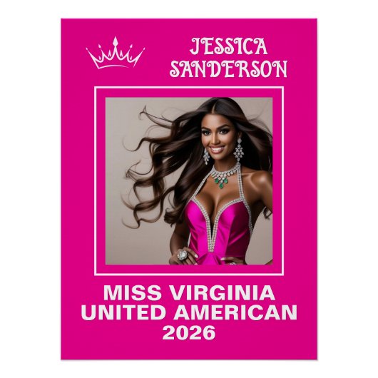 Pageant Send-Off Titleholder Door Poster Perfect Poster (Voorkant)