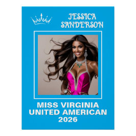 Pageant Send-Off Titleholder Door Poster Perfect Poster