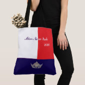 Pageant Silver Crown Tote Bag-Large Red white blue Draagtas (Dichtbij)