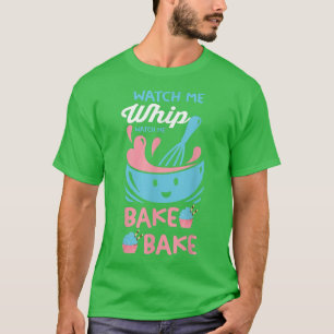 Pageborf Baker Baking Kijk uit hoe ik me kan buige T-shirt