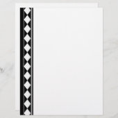 pages classeur en diamant noir non (Devant / Derrière)