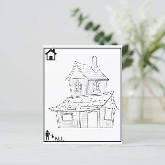 pages de coloriage (Debout devant)