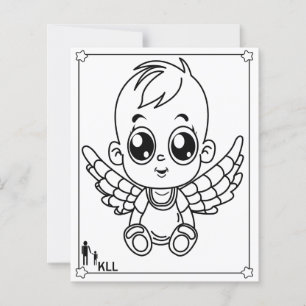 Pages de coloriage de jolis enfants