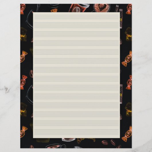 Pages de découpage de chapitre pour les Classeurs  (Devant)