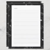 Pages de découpage de chapitre pour les Classeurs  (Devant / Derrière)