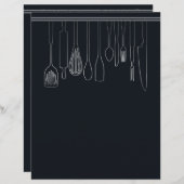 Pages de découpage de chapitre pour les Classeurs  (Devant / Derrière)