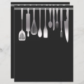 Pages de découpage de chapitre pour les Classeurs  (Devant / Derrière)