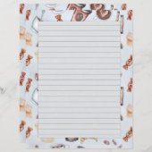 Pages de découpage de chapitre pour les Classeurs  (Devant / Derrière)