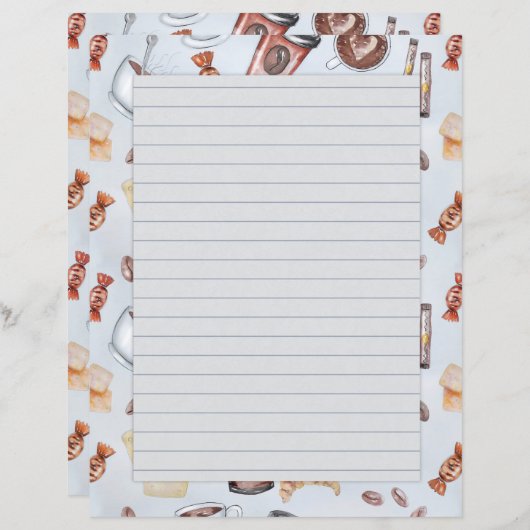 Pages de découpage de chapitre pour les Classeurs  (Devant / Derrière)