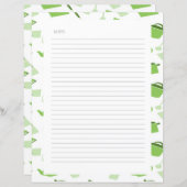 Pages de découpage de chapitre pour les Classeurs  (Devant / Derrière)