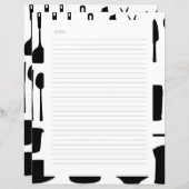 Pages de découpage de chapitre pour les Classeurs  (Devant / Derrière)