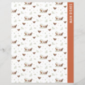 Pages de découpage | Page Classeur de recette rect (Devant)