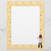 Pages de la recette de fille illustrées (Devant)