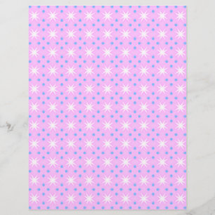 Pages de papier scrapbook Polka Dots & Stars