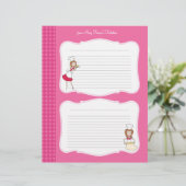 Pages de recette mignonnes pour les Classeurs (Debout devant)