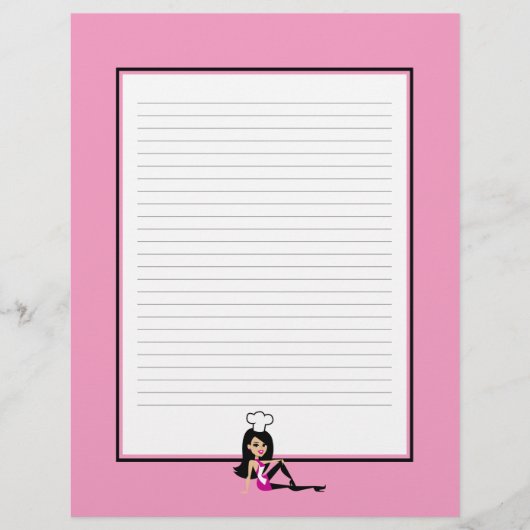 Pages de recette personnalisées liées (Devant)