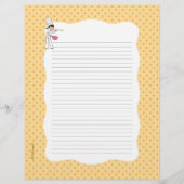 Pages de recettes avec dossier décoratif (Devant)