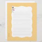 Pages de recettes avec dossier décoratif (Devant / Derrière)