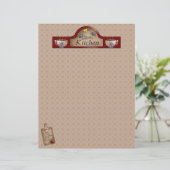 Pages de recettes de cuisine de maman (non-liées) (Debout devant)