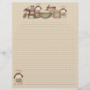 Pages de recettes de grand-mère (Lined)
