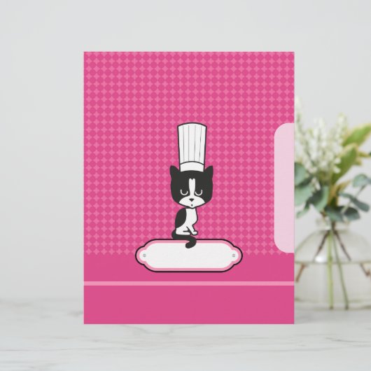 Pages de Recettes de Kitty de Chef - Illustrées (Debout devant)