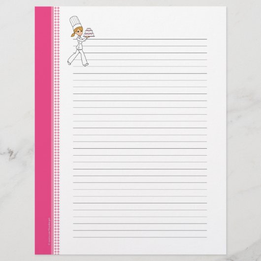 Pages de recettes liées avec illustration (Devant)