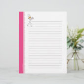 Pages de recettes liées avec illustration (Debout devant)