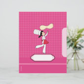 Pages de recettes personnalisées avec illustration (Debout devant)