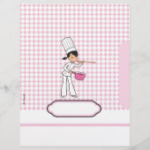 Pages de recettes personnalisées mignonnes (Devant)