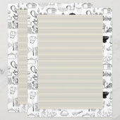 Pages de séparation de chapitres pour classeurs de (Devant / Derrière)